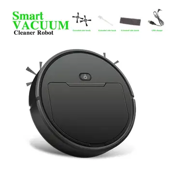

2020 Vacuum Cleaner Robots Multifunctional Smart Robot Vacuum Cleaners Sweeper Wet Mop Automatic USB Rechargeable Cleaning Robot