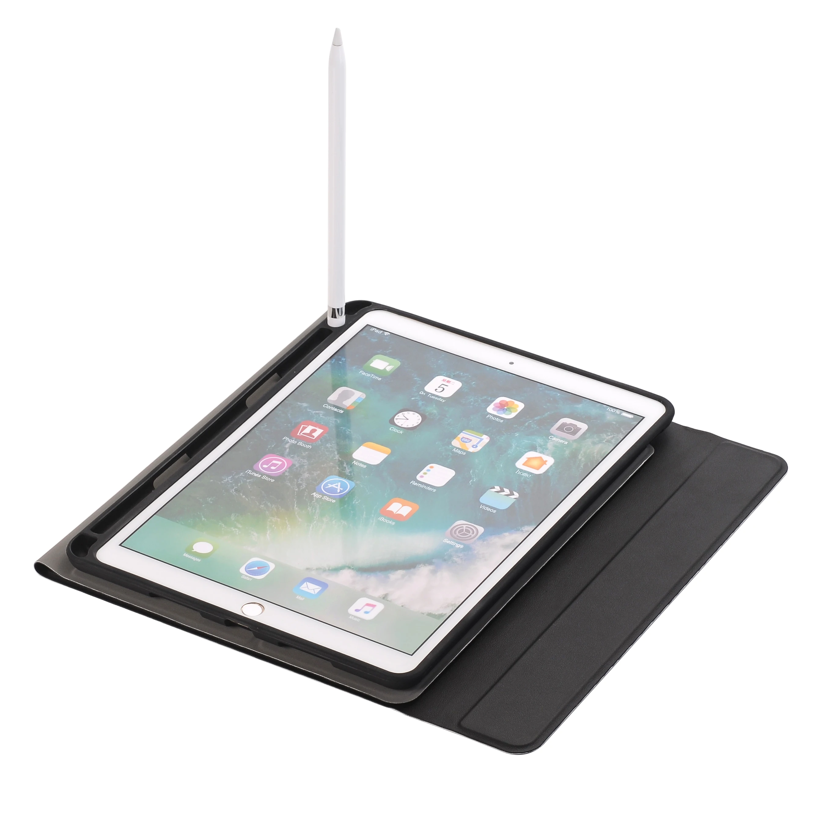 Keyboard Case For iPad 10.2 inch 7th Gen 7 Colors Backlit with Pencil Holder, Smart Stand Spanish Russian English Keyboard