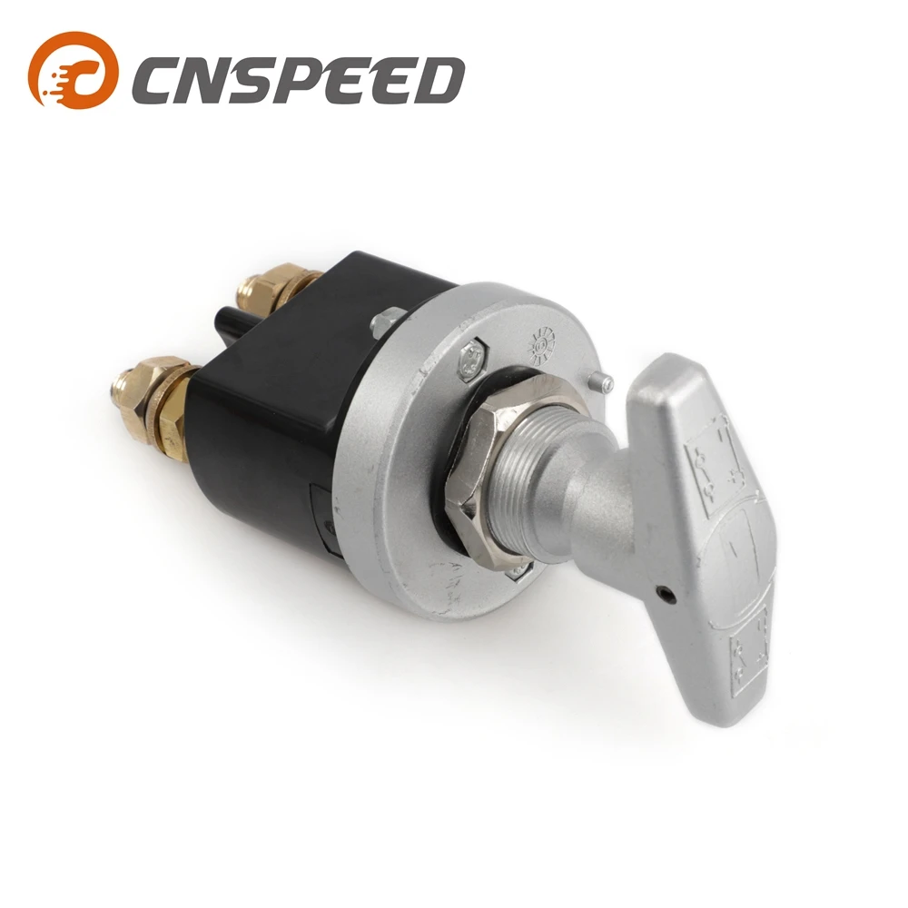 

Battery Isolator Disconnector Heavy Duty Battery Kill Switch with 1500 Amp Rush Keep It Clean BATKD2 muscle Car YC101587