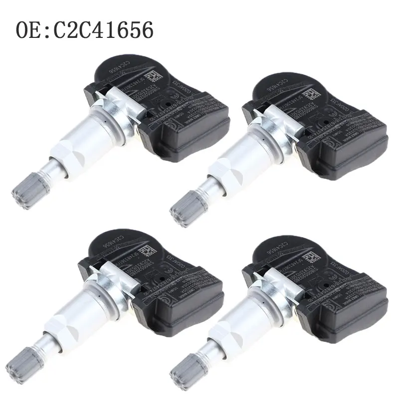 4 шт. TPMS Датчик давления в шинах для Jaguar 04-15 Xf Xfr x-тип Xk Xkr Xj8 Xjr C2C41656 4H231A159CE YB06T1D 315 МГц