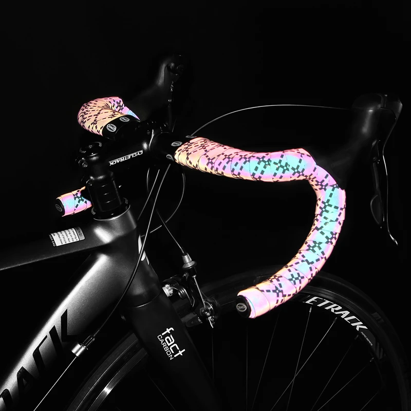 Handlebar Tape For Bicycle Reflective Shockproof EVA Bike Bar Tapes