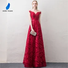 DEERVEADO, короткие рукава, вечерние платья, длинные, для женщин, для особых случаев, платья для вечеринок, торжественное платье, вечернее платье, Robe De Soiree XYG822 DEERVEADO, короткие рукава, вечерние платья, длинные, для женщин, для особых случаев, платья для вечеринок, торжественное платье, вечернее платье, Robe De Soiree XYG822