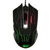 Souris optique Gaming filaire USB 3200, silencieuse/sonore, 6 boutons, LED DPI, pour ordinateur portable LOL Dota 2 ► Photo 2/6