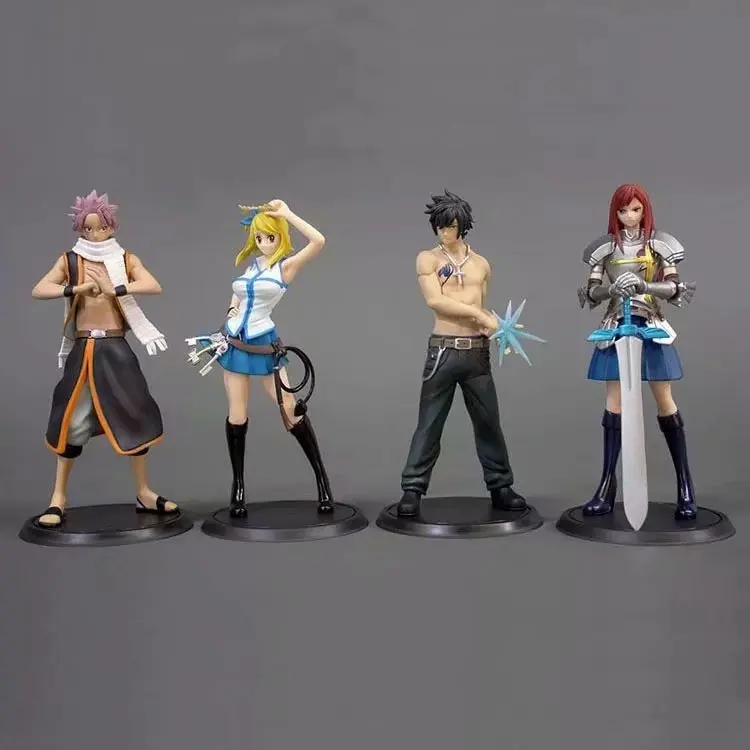 

Fairy Tail Lucy Gray Naz AI Jerusha SC Series Boxed Garage Kit Model