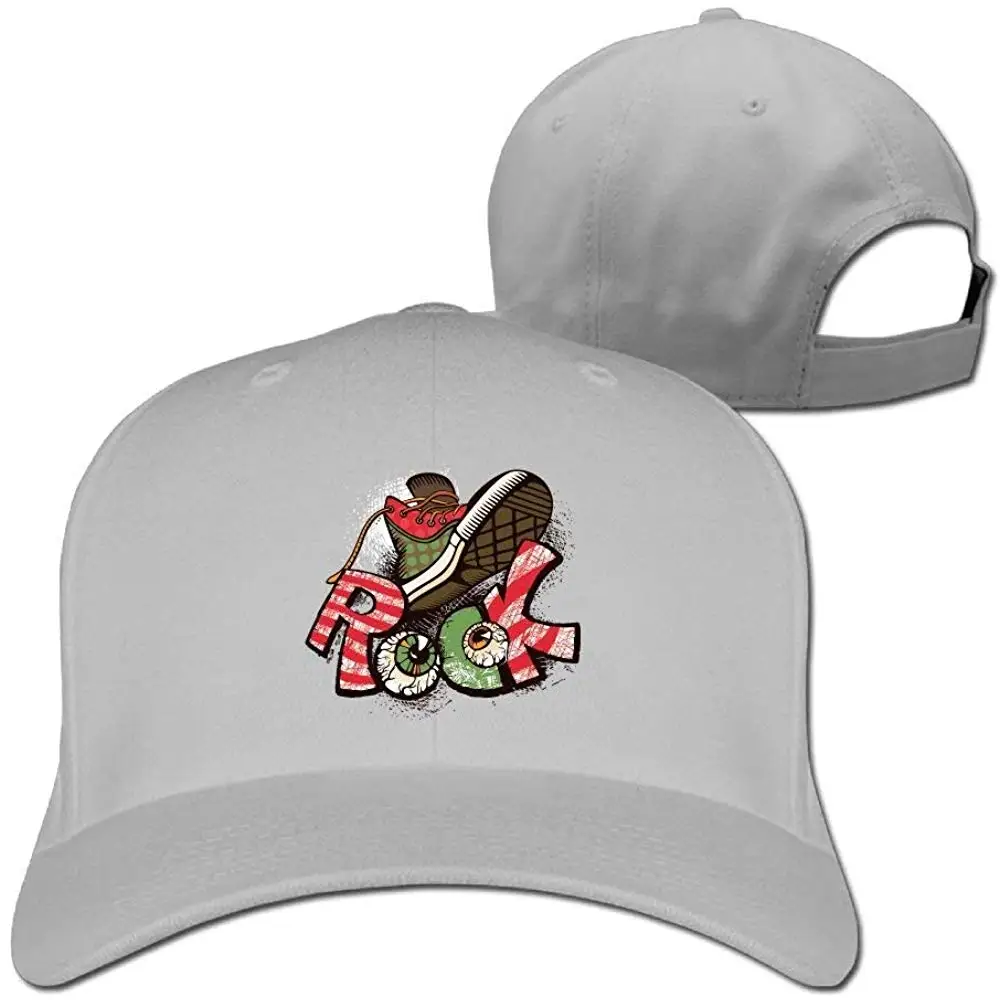 Унисекс рок Бейсбол Хип-хоп кепки винтажные регулируемые шляпы