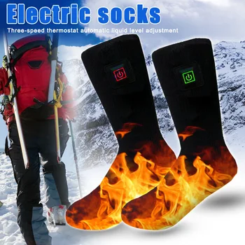 

Electric Battery Heated Socks Feet Winter Warmer Heater Foot Shoe Boot Winter Outdoor Climbing Warm Battery Heated Socks