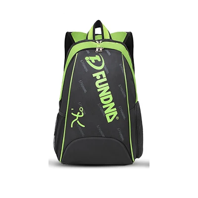 Рюкзак с рисунком волана портативный Спортивный Теннисный Сквош ракетка сумка 1-2 ракетки для бадминтона теннисная тренировочная сумка для мужчин и женщин Raquette - Цвет: green