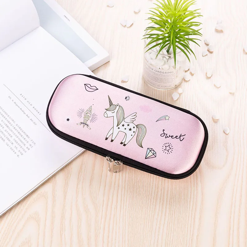 1 точилка чехол Estuche Escolar Kalem Kutusu Etui коробка для карандашей Lapices Cartucheras Para Lapices Единорог школьный пенал пиналы в школу для девочек пенал