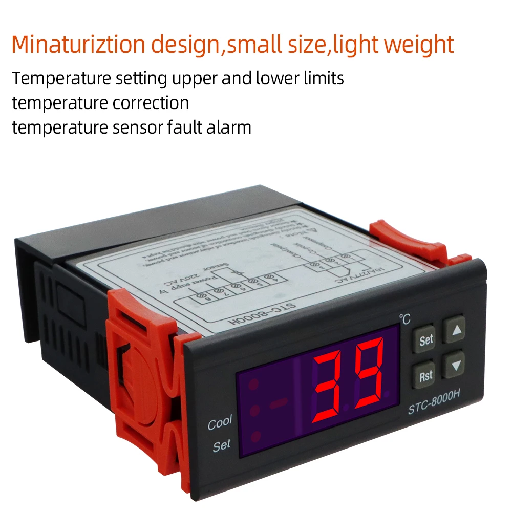 STC-8000H Temperature Controller Thermostat Thermoregulator incubator