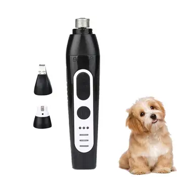 

2-In-1 Portable Pet Claw Nail Trimmer Nail Grinding Tool Creative Pet Hair Cutter Pet Trimmer Nail Polisher
