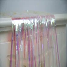 1 м x 2 м Радужный цвет занавеска с блестками свадебные украшения для дома праздник день рождения атмосферу украшения сайт декоративные