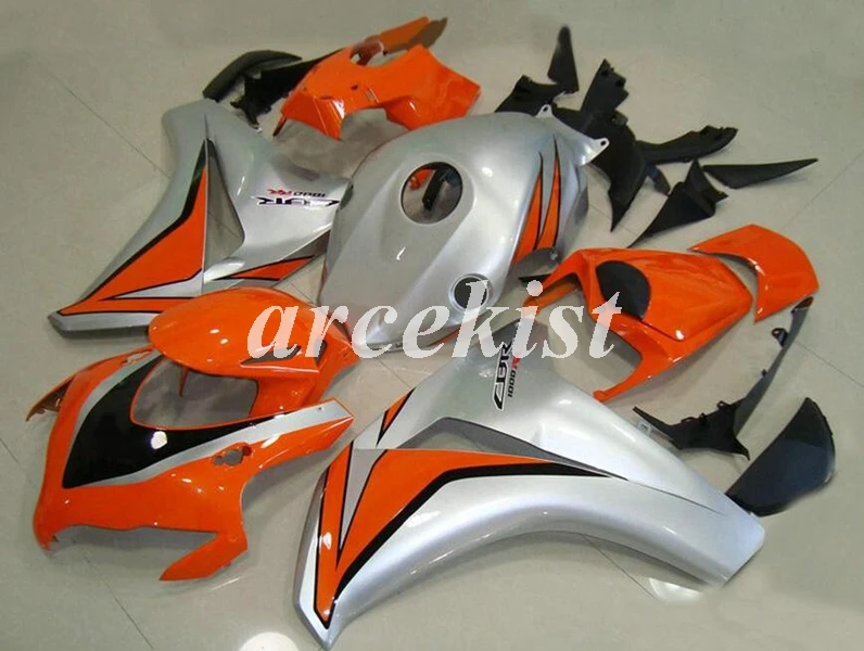 ABS инъекции мотоцикл обтекатели комплект Подходит для Honda CBR1000RR 2008 2009 2010 2011 1000RR 08 09 10 11 кузов комплект, состоящий из универсального