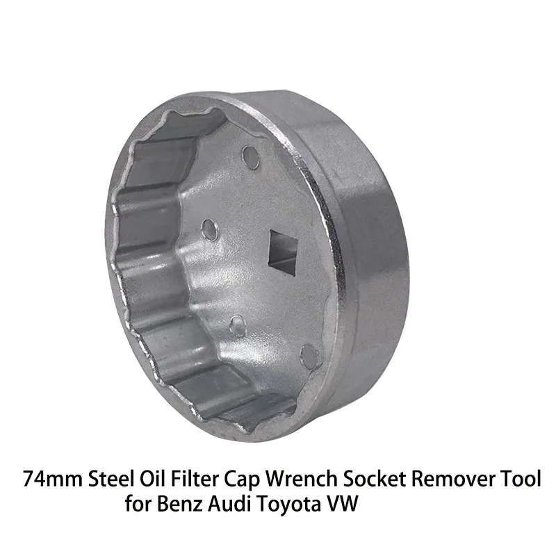 

For Mercedes Benz VW Audi Toyota oil cap filter wrench sleeve removal tool 74mm*14P