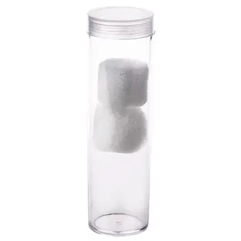 

Wooden Storage Box Display Collection Case Protector with 6 Pcs Clear Round Screw Top Coin Tubes Holders for 25/27/30mm Coins