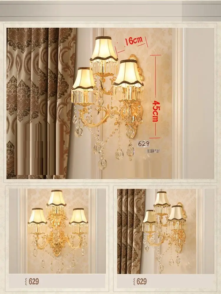 Wandlampen Kinkiety Aplique Luz Wandlamp Lampara де сравнению интерьер для дома кристалл аппликация Murale светильник Настенный спальня свет