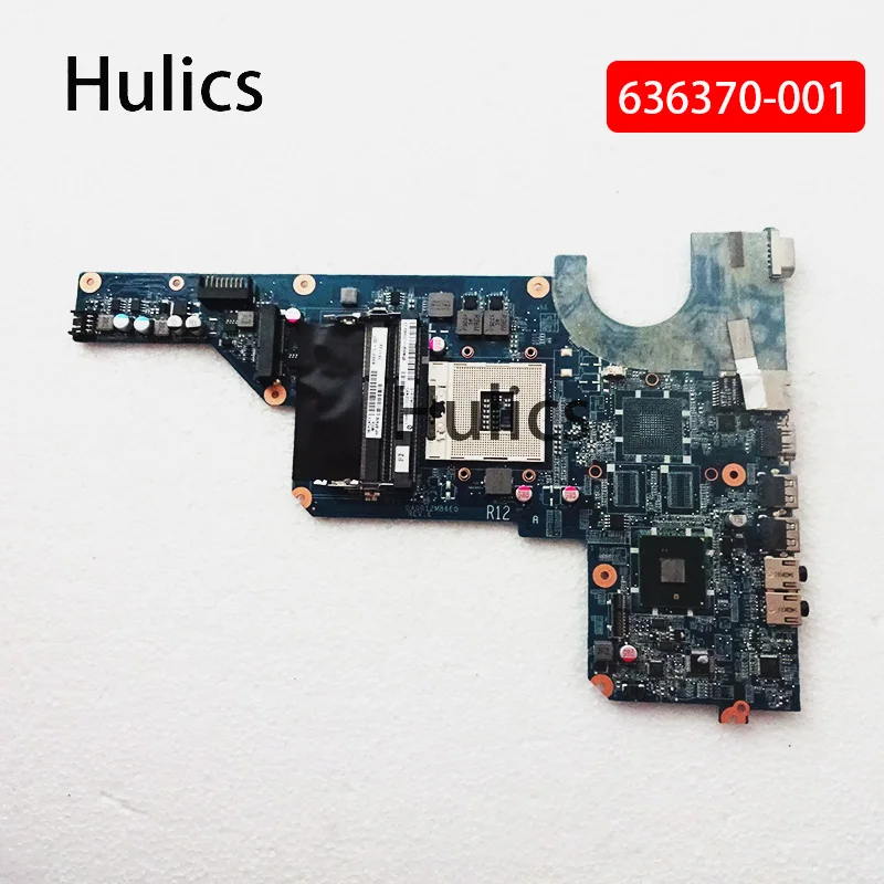 Материнская плата Hulics 636370-001 для HP PAVILION G4 G4-1000 G6 G6-1000 G7 G7-1000 материнская ноутбука HM55