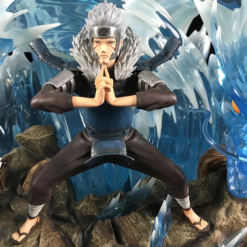Наруто Hokage Senju Tobirama suion Ninjutsu GK статуя смолы фигурка Коллекция Модель игрушки X4168