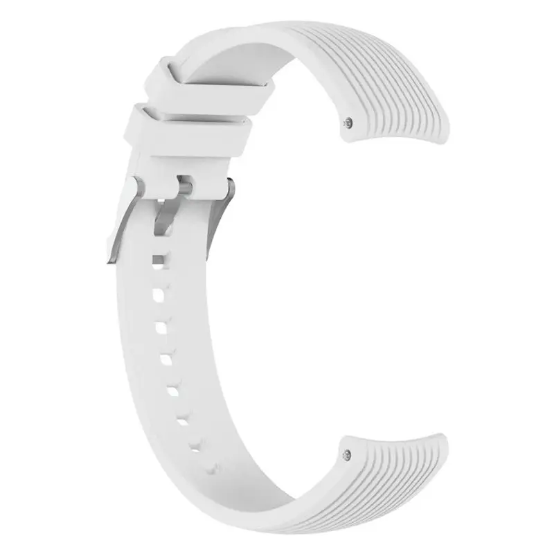 20mm Soft Silicone Watch Band Sports Wrist Strap for Sam-sung Ga-laxy Watch 42mm