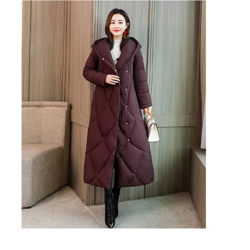 

Brands New Winter Collection of Jacket 2019 Stylish Windproof Female Coat 2019 Womens Quilted Coat Jackets Long Warm Parkas Tops