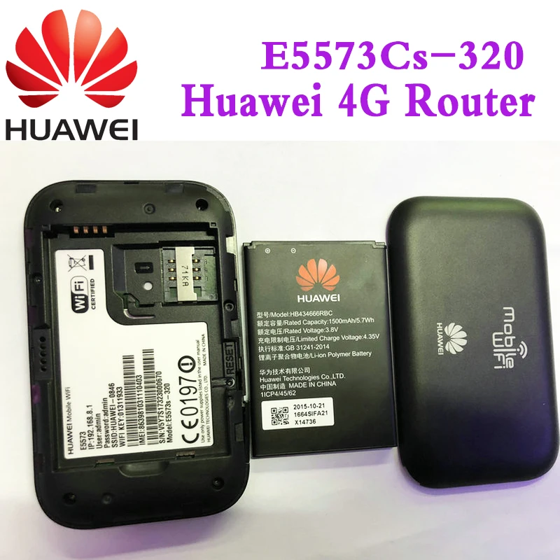 Huawei E5573 E5573s-320 4G Мобильная компиляция java-приложений! Мобильный маршрутизатор WI-FI FDD800/1800/2100/1800/2600 МГц с 2 шт. TS9 антенна