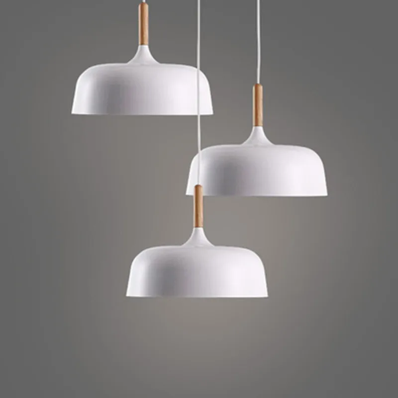 Скандинавская люстра в стиле ретро промышленная офисная с одним горшком крышка