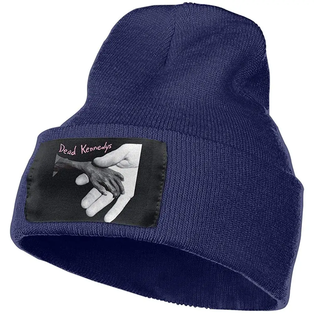 Мужская и женская трикотажная шапка с черепами Dead Kennedys для пластической хирургии, зимние вязаные шапки, Мягкая Теплая Лыжная Шапка черного цвета