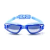 Galvanoplastia UV impermeable Anti niebla traje de baño Gafas de natación buceo Gafas de agua ajustables Gafas de natación mujeres hombres ► Foto 3/6