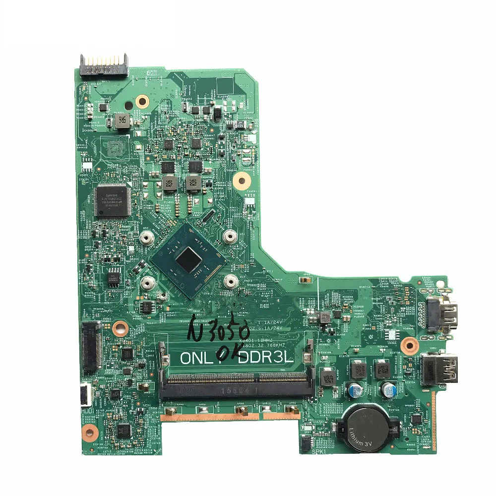 

Excellent For Dell Inspiron 3552 3452 Laptop Motherboard DDR3L CN-041D5Y 41D5Y SR29H N3050 1.6 GHz Processor 100% working