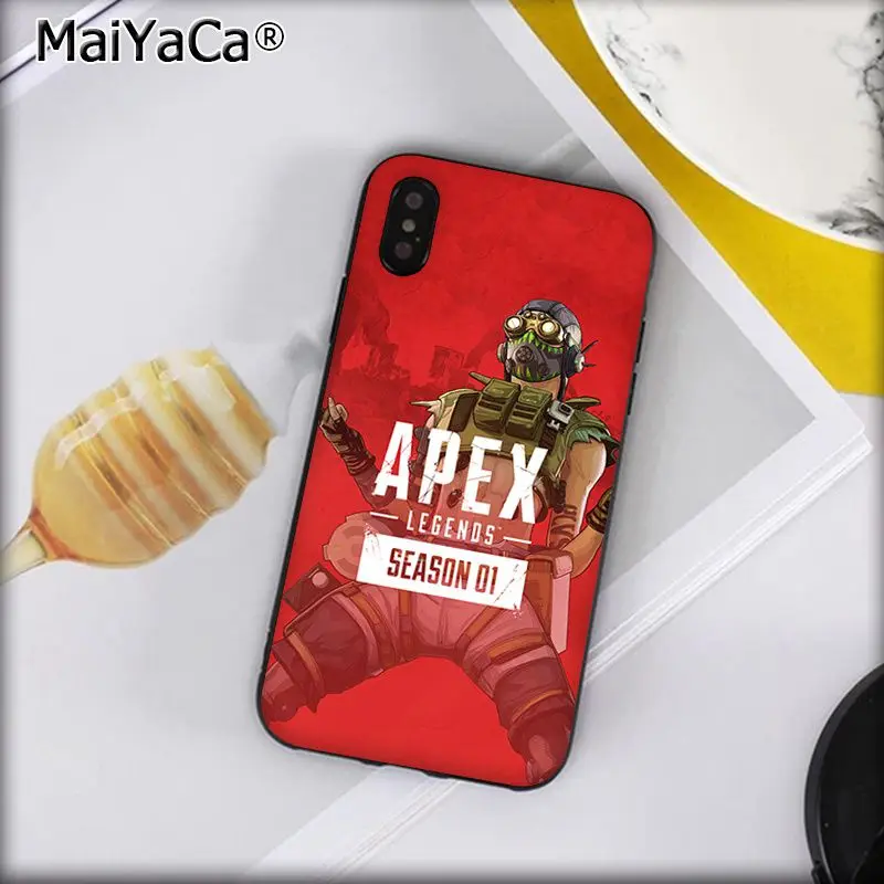 A9 MaiYaCa горячий игровой Apex Legends умный чехол черный чехол для телефона Apple iphone 11 pro 8 7 66S Plus X XS MAX 5s SE XR - Цвет: A9