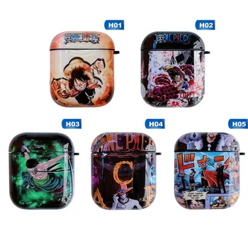

For AirPods Apple Case Anime One Piece Headphone Cases For Airpods 1 2 Silicone Case Accessories Protector Cover