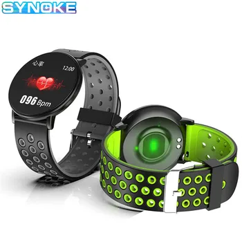 

SYNOKE Smart Watch Sport Men IP67 Waterproof Pedometer Full Touch Screen Sleep Heart Rate Tracker Smart Watch For Women