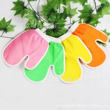 Напрямую от производителя большого пальца банное полотенце баня перчатки Банные губки крутой дизайн пальчиковые Банные полотенца