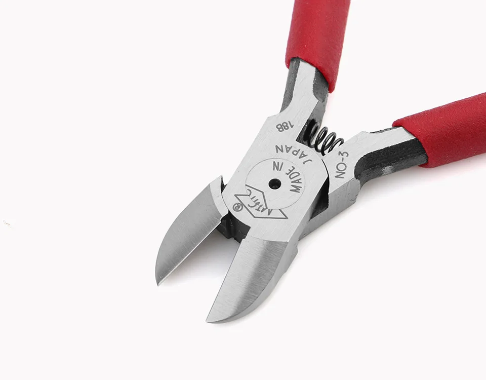 DIYFIX 4," мини диагональные плоскогубцы электрические провода Кабельные плоскогубцы боковые Snips кусачки щипцы противоскользящие ручной инструмент MTC-3