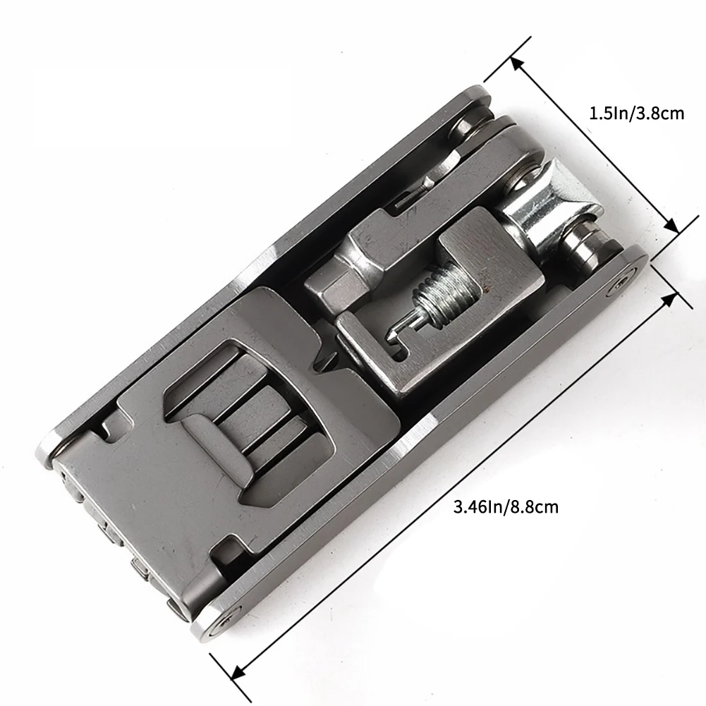 

Bicycle Multifunction Tool Kits Multitool Tire Repair Tool Set With Screwdriver Chain Rivet Extractor For MTB Road Bike