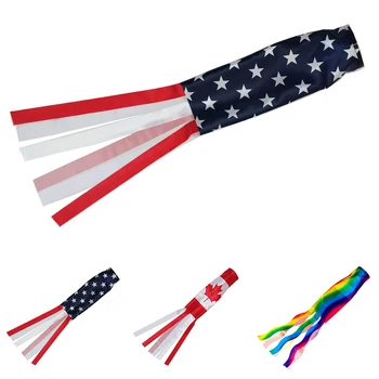 

Aviation Wind Sock Kite Decoration Garden Hanging Decor Indicator Outdoor Toy Vane Home All Weather Measurement Windsock
