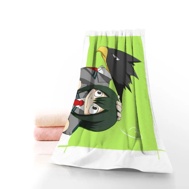 

Custom Tokoyami Fumikage Towel Printed Cotton Face/Bath Towels Microfiber Fabric For Kids Men Women Shower Towels 70X140cm