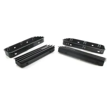 

Black Kidney Grille 2pcs Replacement Side Left & Right Matte Black For BMW M3 E46 2001-2006 Exterior