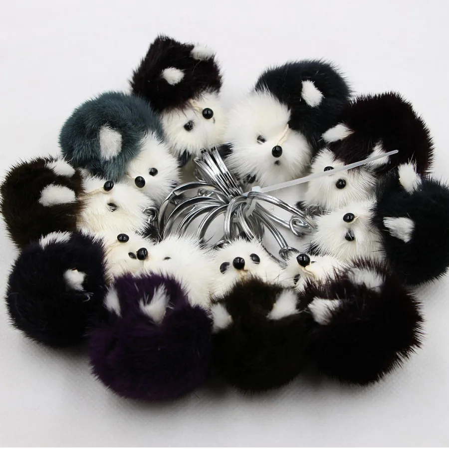 Panda Keychain Pendant Kawaii Baby Children Plush Toys for Children Keychain gift Car Key Ring Tourism Souvenir Gifts Key Chain