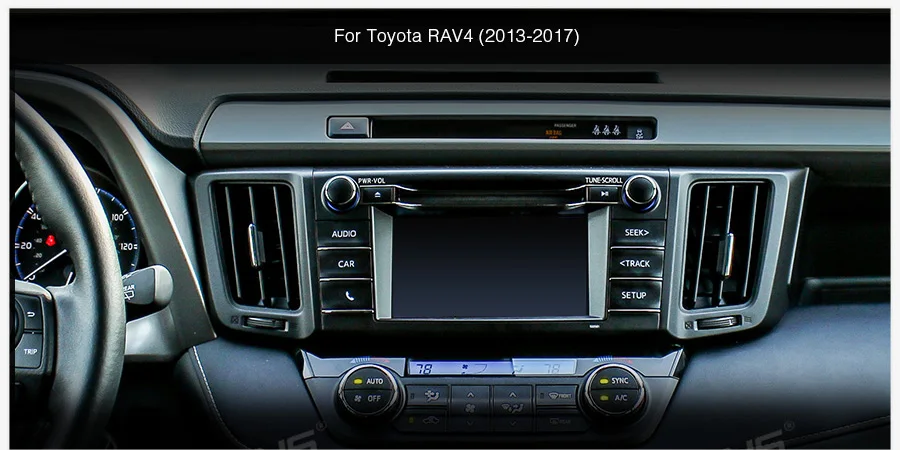 XTRONS 10,1 ''ips Android 9,0 DSP Автомобильный мультимедийный стерео радио плеер для Toyota RAV4 2013- левый руль gps без DVD