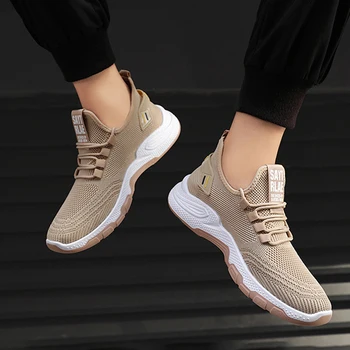 

2020 New Breathable Running Shoes Fashion Big Size Sports Shoes Popular Men's Casual Shoes 47 Comfortable Casual Couple Shoes