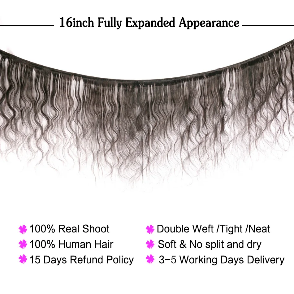 Yeswigs волнистые пряди бразильских волос Плетение пряди наращивания на клипсах, de cabello Humano человеческие волосы пряди Remy 1/3/4 шт
