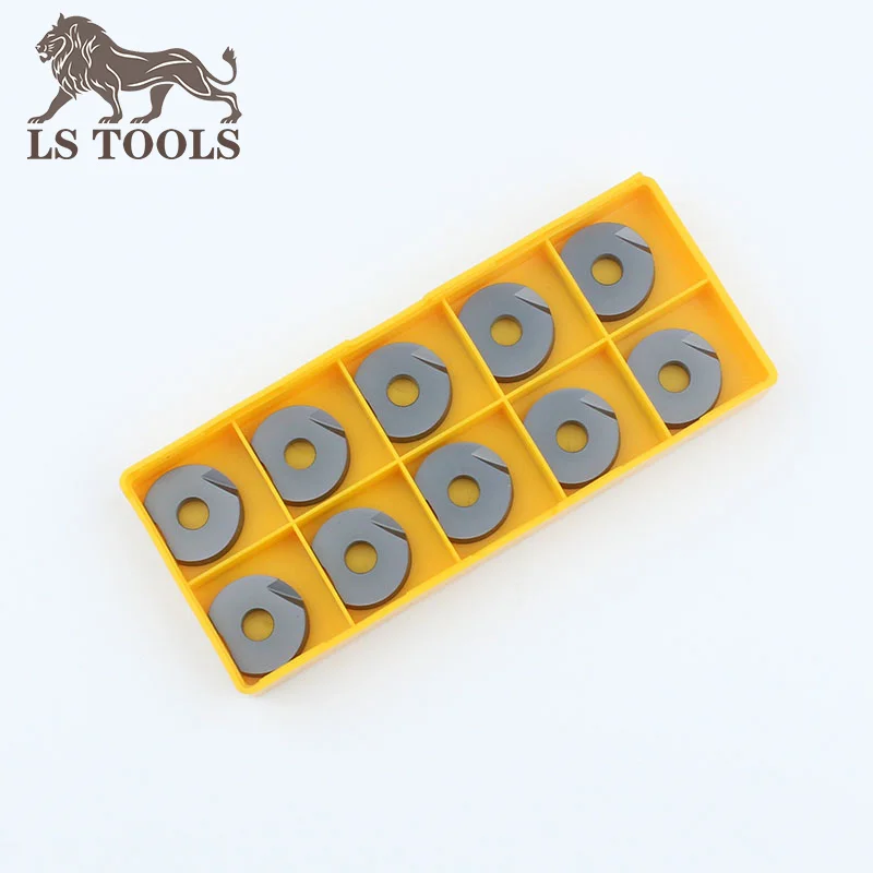 LS TOOLS P3200-R4 5 6 8 10 12.5 15mm ball head face mills round inserts blade carbide milling cutter inserts for steel metal