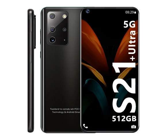 Ofertas Especiales Galay-teléfono inteligente S21 Ultra de 7,2 pulgadas, 4G, 5G, desbloqueado, + 32MP 16MP, 16GB + 512GB, 5800mAh, versión Global kjQlMkV1lQM
