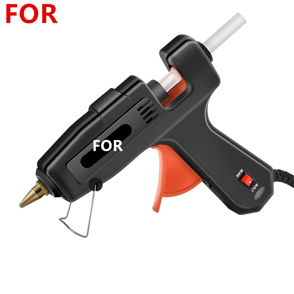 Hot Melt Glue Gun Hand-made Electrothermal Sol Strip Household Universal Diy Tool Heat Capacity Grab 7-11mm Melt Glue Stick relife rl 062d manual glue gun for 5cc 10cc dropper needle booster welding oil auxiliary force tool push rod welding oil booster