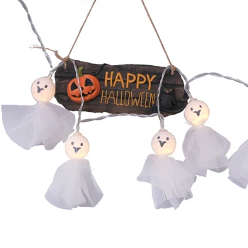 

DIY Event Props Festival Home Decoration Indoor Skeleton 10LEDS Light String Halloween Party 2.5m Holiday Garden Bedroom