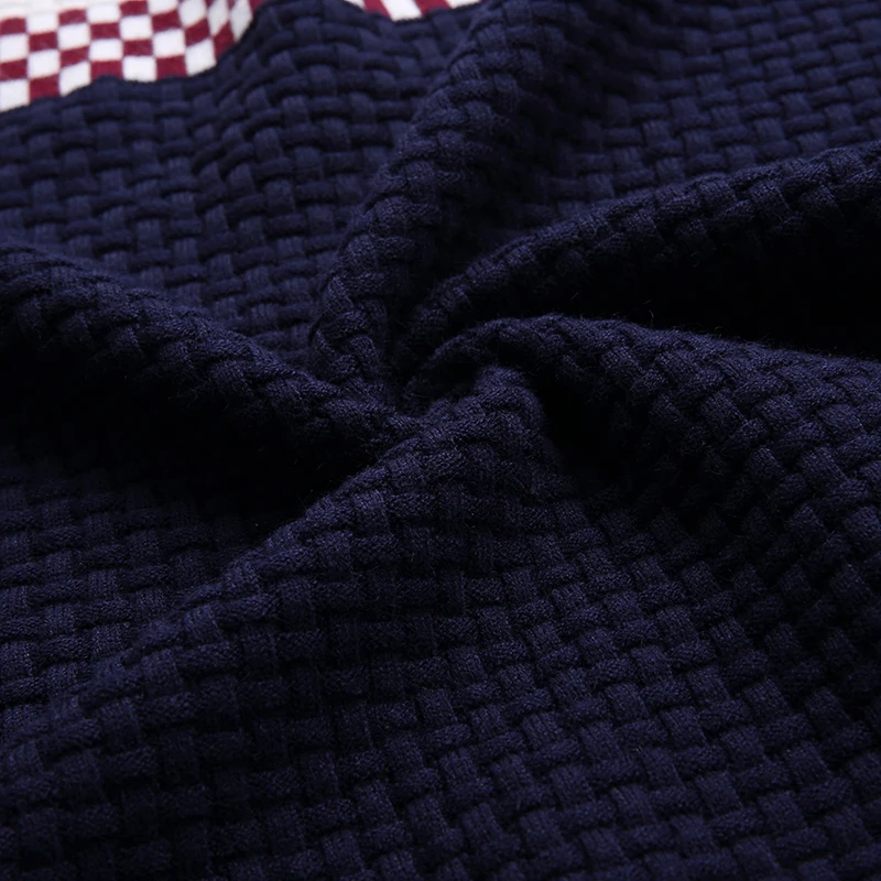 Новинка, модный брендовый свитер, Мужской пуловер, Приталенный джемпер, вязанный шерстяной свитер с v-образным вырезом, осенняя повседневная мужская одежда в Корейском стиле
