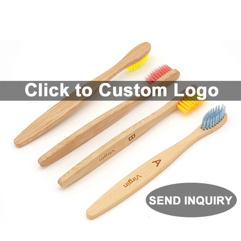 

Adult Bamboo Toothbrush Logo Customization Fees