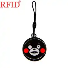 ID 125KHZ EM4305 EM4205 перезаписываемый записываемый брелок RFID карта мультфильм водонепроницаемый брелок ключ жетон тег карта контроля доступа 1 шт