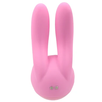 Sexy Rabbit Licking Vibrators For Women Clitoris Licks Vaginal Anal Plug Nipple Clamps Female Masturbator Blowjob Oral Sex Toys 5