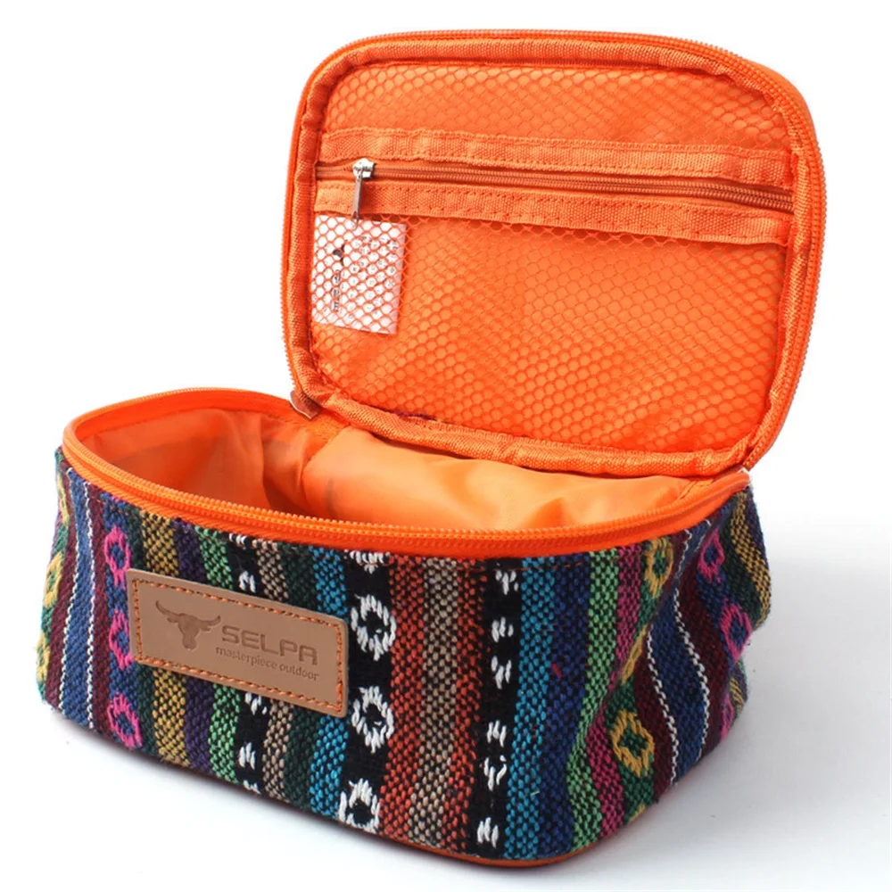 SPORTSHUB 17.5*12.5*10CM Ethnic Style Outdoor Thermal/Cooler Camping Picnic Bags Lunch Bags SES0038